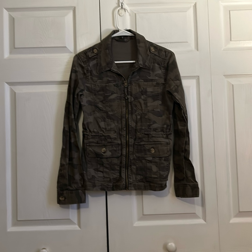Army print Express jacket